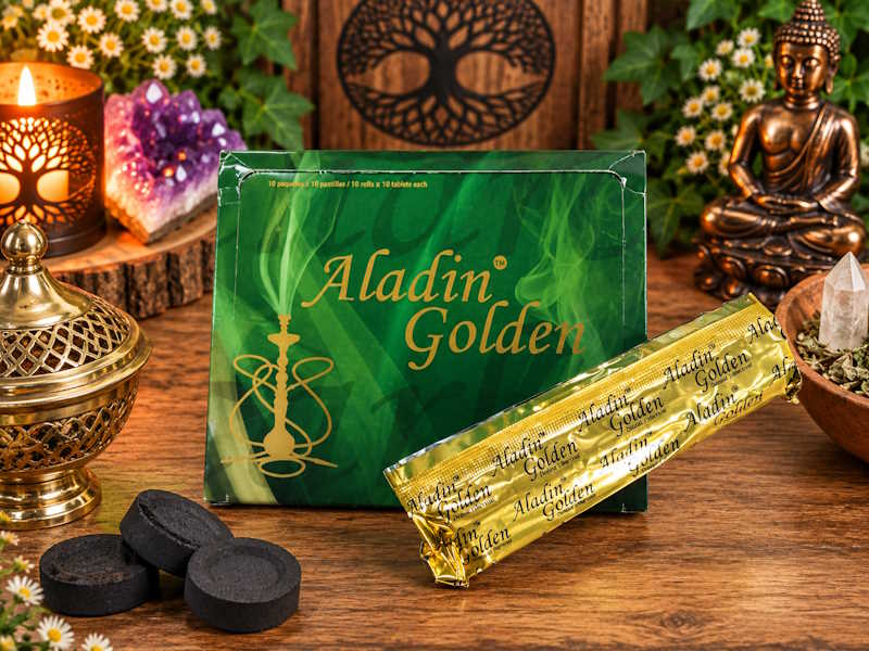 Carbón aladin golden India